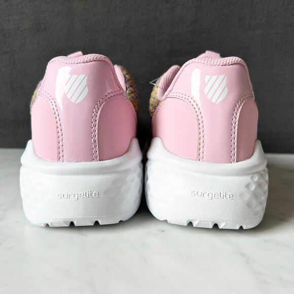 K Swiss District Sneakers Low Top Pink Rainbow - Women's Size 8.5 NEW in BOx - Picture 5 of 8